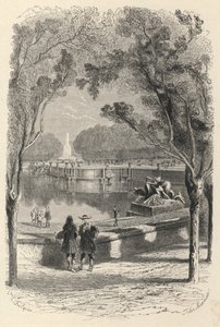 Die hohen Terrassen in Versailles (Stich)