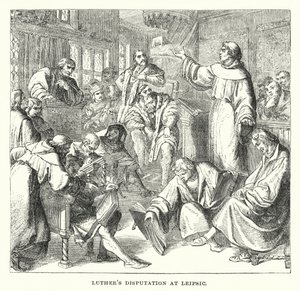 Luthers Disputation in Leipzig