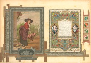 Seite aus Sammelsurium Band II von European School
