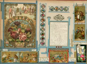 Seite aus Sammelsurium Band XI