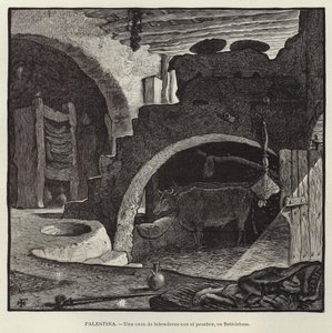 Palästina, Ein Bauernhaus mit Krippe in Bethlehem von European School