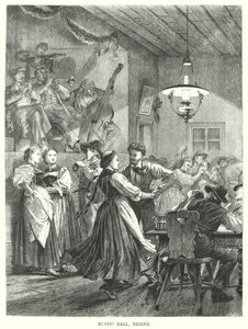Rustikaler Ball, Brienz (Gravur) von European School