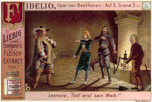 Szene aus Beethovens Oper Fidelio