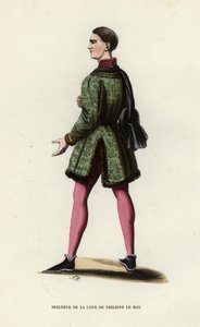 Seigneur am Hof von Philipp dem Guten