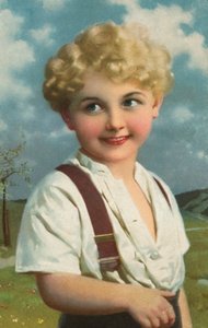 Lächelnder Junge von European School