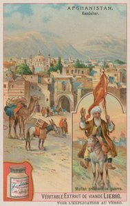 Die Stadt Kandahar und ein Mullah, der Krieg predigt