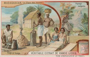 Das Land der Hova: Eine Schmiede, ein Webstuhl und die madagassische Landschaft