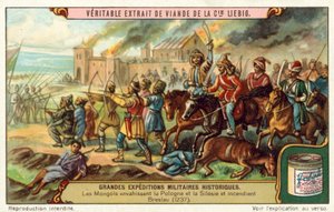 Die Mongolen fallen in Polen und Schlesien ein und brennen Breslau nieder