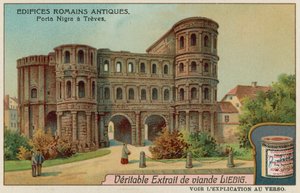 Die Porta Nigra (Schwarzes Tor) in Trier von European School