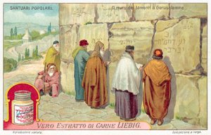 Die Klagemauer in Jerusalem