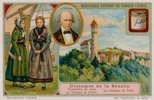 Die Kleidung von Jura und Ulm, Ludwig Uhland und Schloss Teck