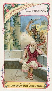 Der Tod des Archimedes, ca. 212 v. Chr. von European School