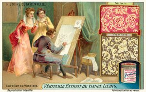 Das Atelier von Federico de Vinciolo