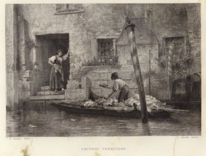 Venezianischer Obstverkäufer