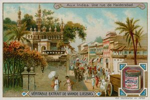 Straßenansicht in Hyderabad
