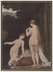 Frauen beim Baden