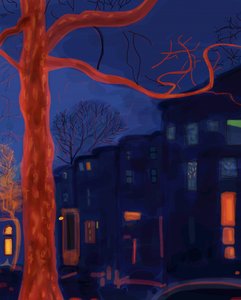 7th Street, Brooklyn, 2016 von Evan Sklar