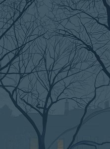Blauer Dämmer, Februar von Evan Sklar