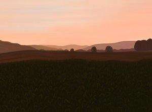 Maisfeld, Hudson Valley von Evan Sklar