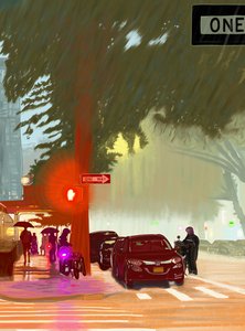 Sommerregensturm von Evan Sklar