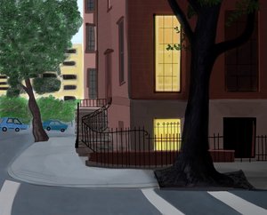 Willow und Middagh Street, 2016 von Evan Sklar