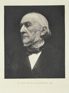 Der Rt. Hon. William Gladstone (1809-98), MP, 1890 von Eveleen Myers
