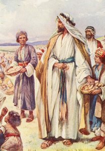 Jesus speist die große Menge