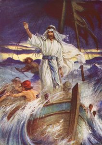 Jesus stillt den Sturm von Evelyn Stuart Hardy