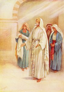 Zacharias und Elisabeth mit Baby Johannes
