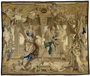 Januar und Februar (De maanden, seizoenen, elementen, dag en nacht) von Everaert Leyniers