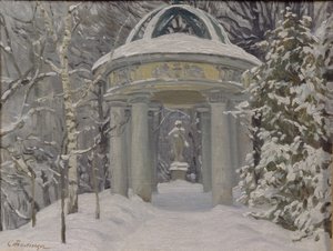 Pavillon auf dem Naydenov-Anwesen, 1923