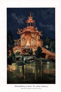 Der Palais Lumineux Leuchtender Palast, Pariser Weltausstellung, 1900 von Ewald Thiel