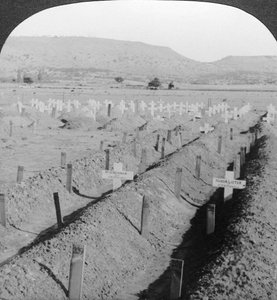Intombi-Friedhof, Ladysmith, Natal, Südafrika von Excelsior Stereoscopic Tours