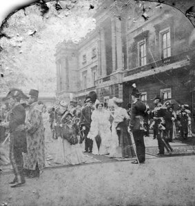 Parade der indischen und kolonialen Truppen durch HM den König, Buckingham Palace, London