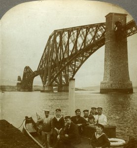 Die Forth Bridge, Schottland von Excelsior Stereoscopic Tours