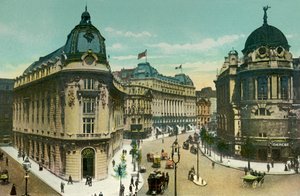 Aldwych und Gaiety Theatre, ca. 1900er