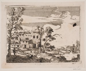 Italienische Aussicht von F.C. Scholten