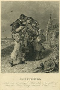 David Copperfield: Ham Peggotty und David Copperfield von F.O.C. and McRae, C. John Darley
