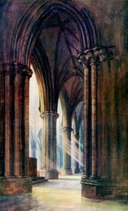 Innenraum der Kathedrale von Lincoln, 1924-1926