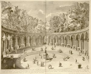 La Colonnade, Versailles, ca. 1715 von F. (after) Delamonce
