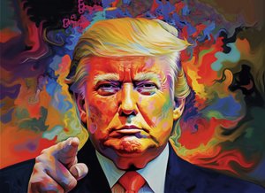Donald Trump Porträt