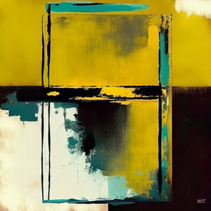 Minimalistische abstrakte moderne Wanddekoration