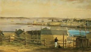Circular Quay, Sydney, ca. 1870 von F. Halsted