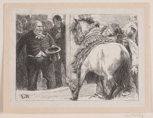Illustration zu "Herremandsbruden"