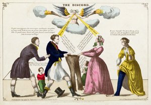 Die Zwietracht, 1855 von F. Heppenheimer