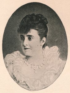Patti, ca. 1890, 1895 von F. Jenkins Heliog