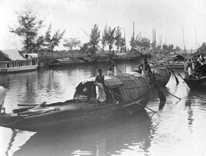Boote, Alipore, Indien, 1905-1906