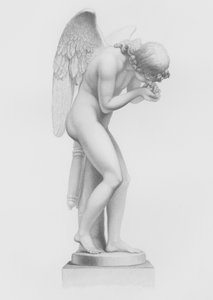 Die Liebe belebt das Leben, nach der Statue von Finelli, in der Sammlung von His Grace the Duke of Devonshire, in Chatsworth (Gravur)