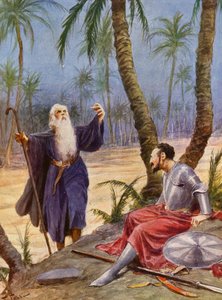 La Gerusalemme Liberata von Torquato Tasso: Canto X, Strophe 9 von Fabio Fabbi