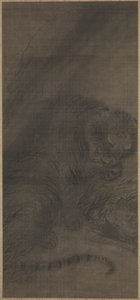 Tiger, um 1250-1279 von Fachang Muqi